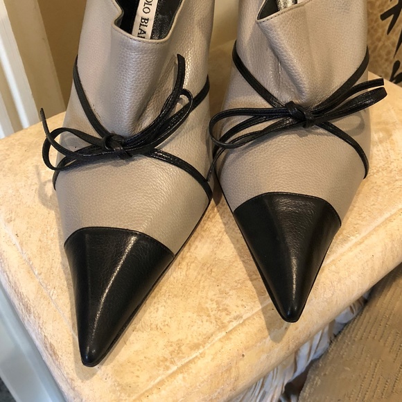 NIB MANOLO BLAHNIK EU 39.5 US 8.5-9 - Picture 2 of 7